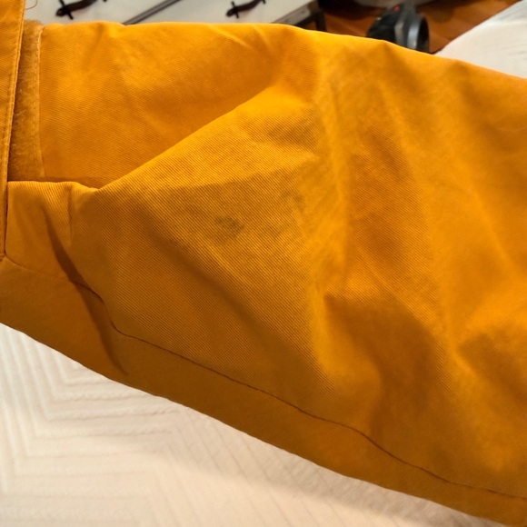 Volcom Kids snowboard jacket - Black, Brown, and Yellow. Size 12 - Picture 6 of 6